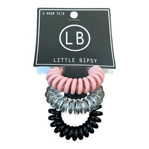 Little Bipsy Hair Ties, Set of 3, NEW